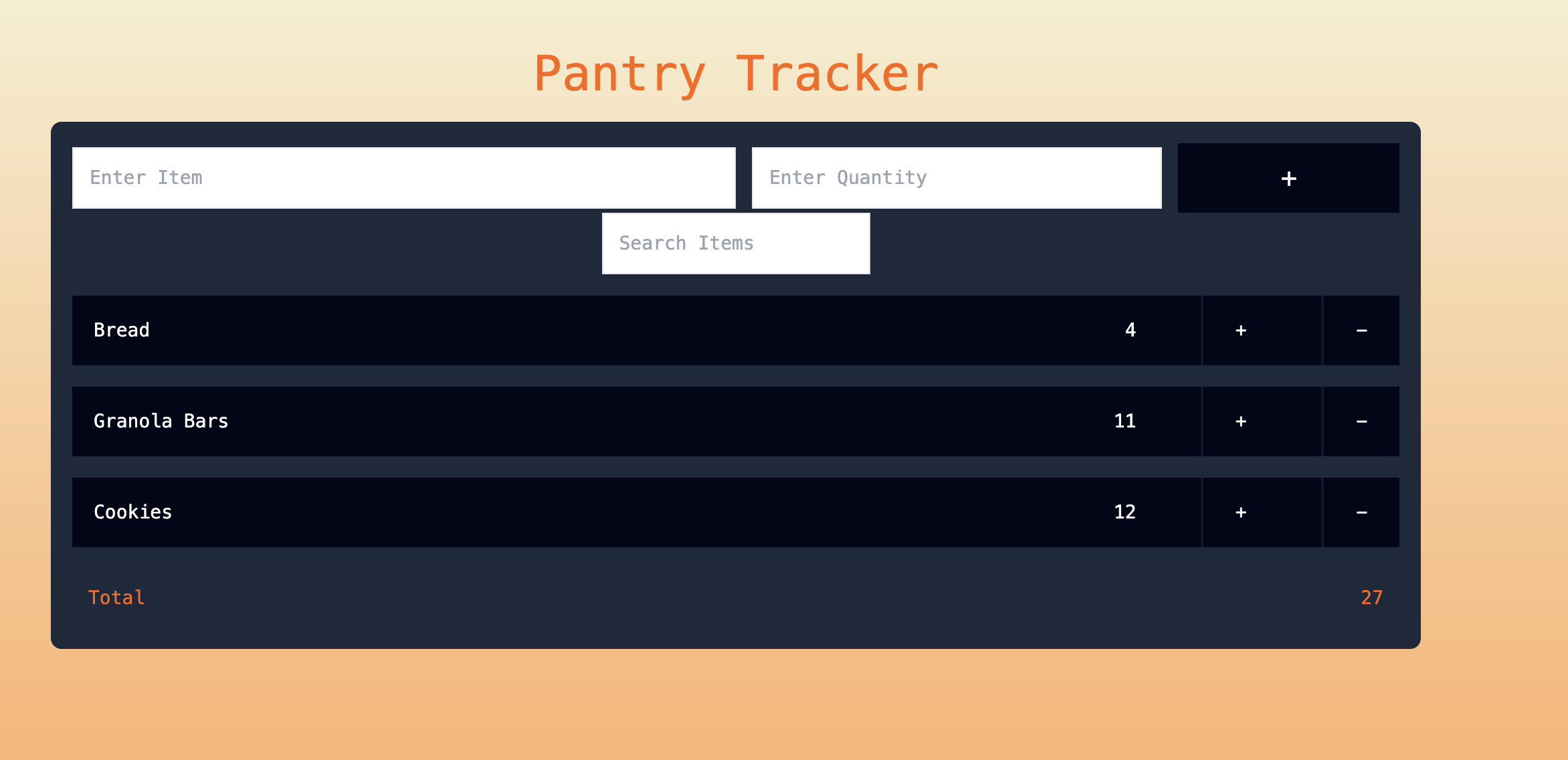 Inventory Management